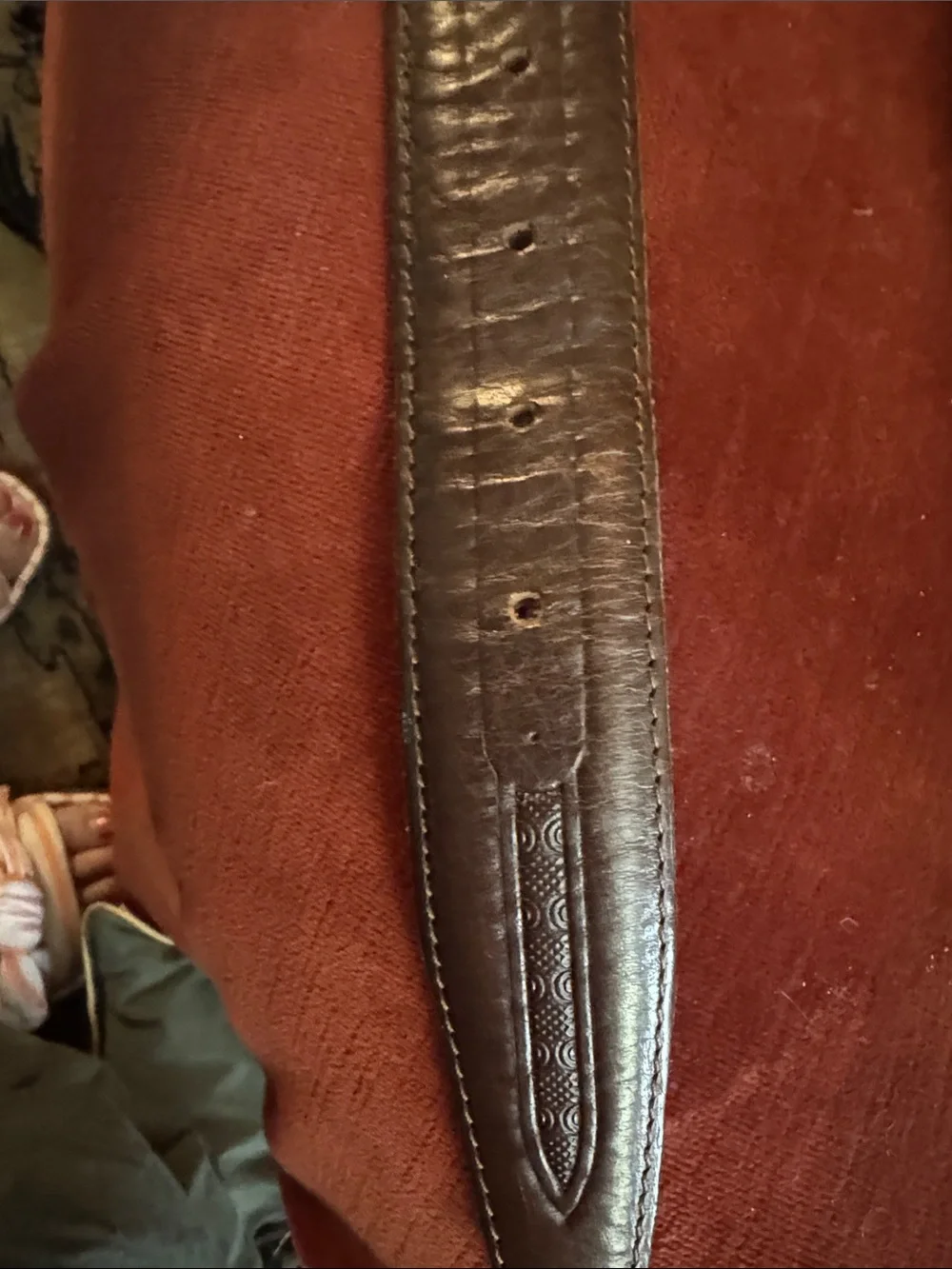 Classic Women's Dark Brown Leather Belt with Silver Buckle